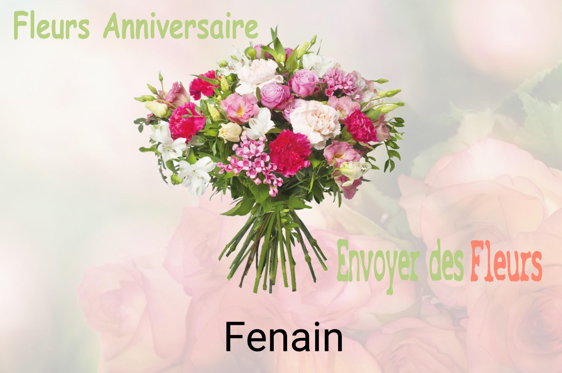 Bouquet de fleurs d’anniversaire livré à Fenain